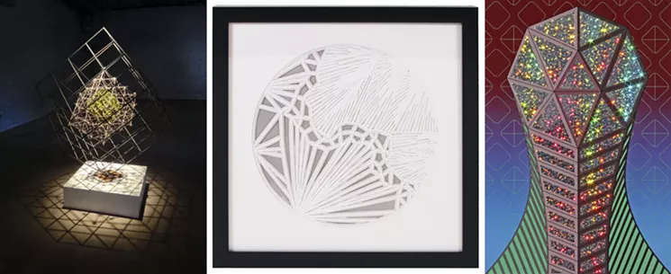 See works by Jamie Cordelier, Emily Longbrake, and Lauren Copley at Vision Gallery. - COURTESY OF VISION GALLERY