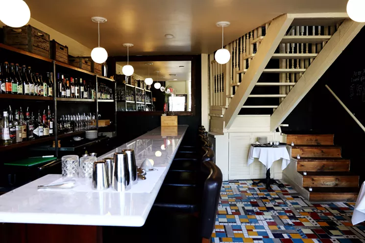 A photo in Gourmet inspired the design of the original FnB, which then inspired the design of FnB Bar. - EVIE CARPENTER