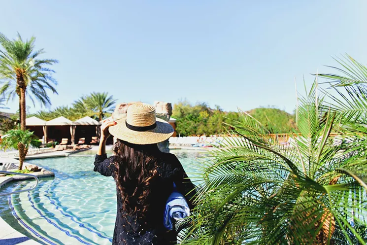 Pointe Hilton Tapatio Cliffs Resort offers cabana rentals to non-guests Monday through Thursday over the summer. - COURTESY OF POINTE HILTON TAPATIO CLIFFS RESORT
