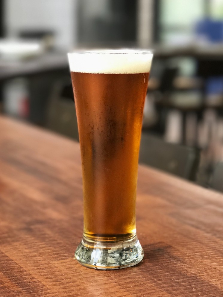 Mexican Amber Lager is a refreshing local summer beer that's hand-crafted in Tempe. - PEDAL HAUS BREWERY