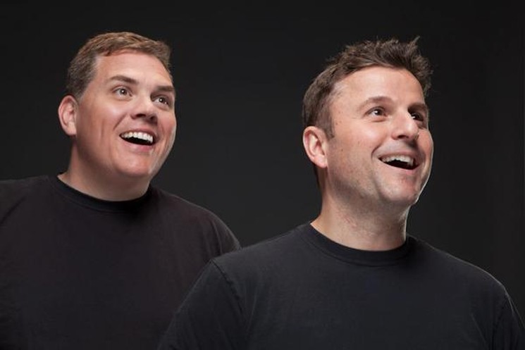 Get double-teamed by  Steve Lemme and Kevin Heffernan. - COURTESY OF STAND UP LIVE