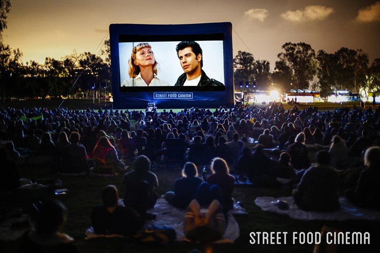 Sit back, relax, and watch this modern love story unfold. - COURTESY OF STREET FOOD CINEMA