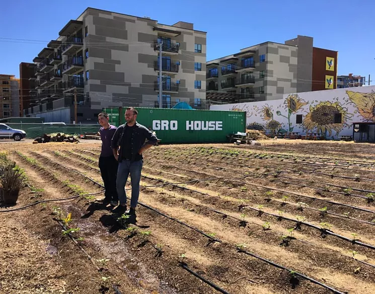 Check out the new location for Roosevelt Growhouse during the next Garden Volunteer Day. - COURTESY OF ROOSEVELT GROWHOUSE