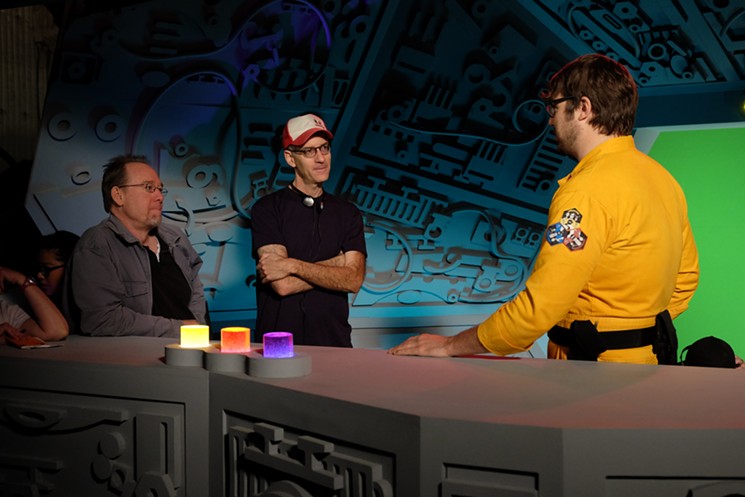 See Joel, Jonah, the bots, and all your other favorites during the MST3K Live! Watch Out for Snakes! Tour. - COURTESY OF MYSTERY SCIENCE THEATER 3000