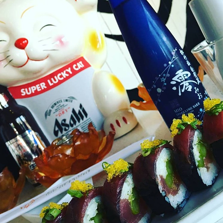 Enjoy sushi and hot sake after dark with Moira's late-night happy hour. - MOIRA SUSHI / FACEBOOK