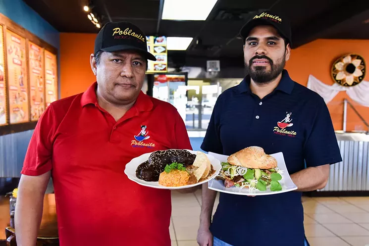 When you order at La Poblanita, more than likely you will be helped by someone from the Chavero family, who own and operate the restaurant with help from family friend, Raymundo Romano. - ALEXANDRA GASPAR
