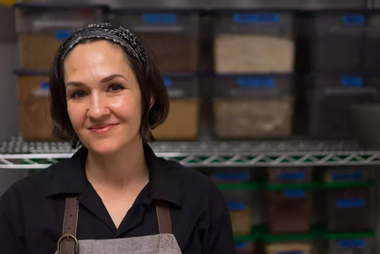 Chef Tamara Stanger is originally from Utah, where she grew up around the kitchens of the restaurant business. - SHELBY MOORE