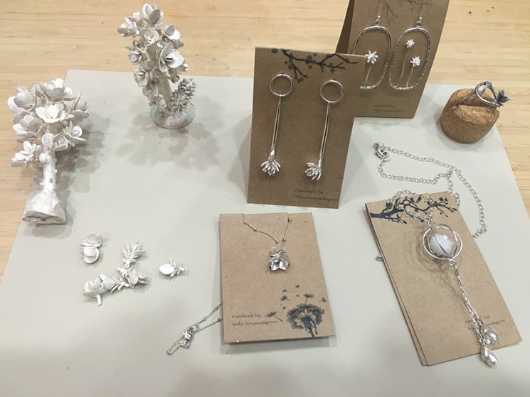 Jewelry spotted at The Store, operated by an artist collective at Mesa Arts Center. - LYNN TRIMBLE