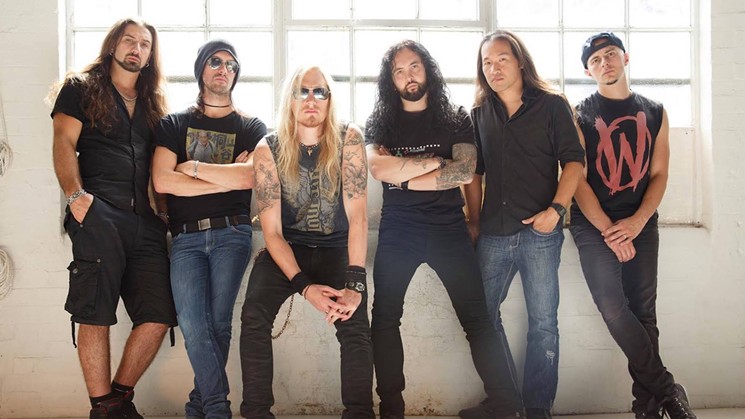 The metal maestros of DragonForce. - COURTESY OF METAL BLADE RECORDS