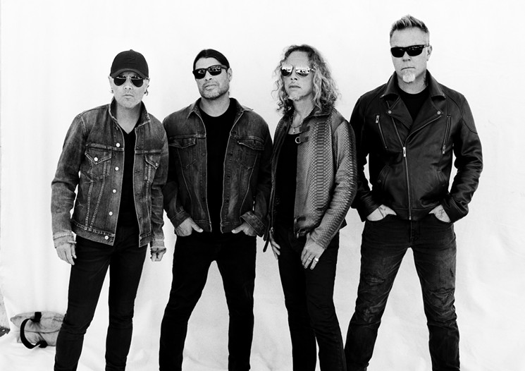 The rock gods of Metallica will grace us with their presence this weekend. - HERRING HERRING