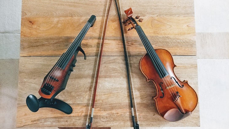 Lucille and Kevin's other violin - KEVIN WISCOMBE