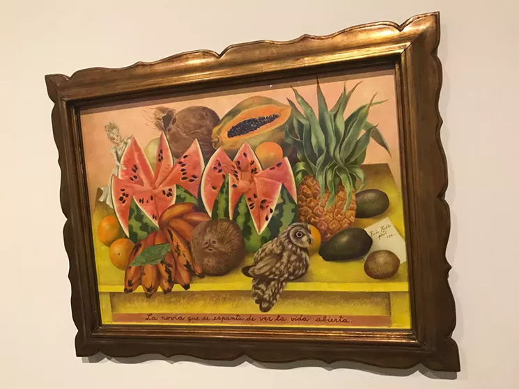 See The bride who becomes frightened when she sees life opened by Frida Kahlo at the Heard Museum. - LYNN TRIMBLE