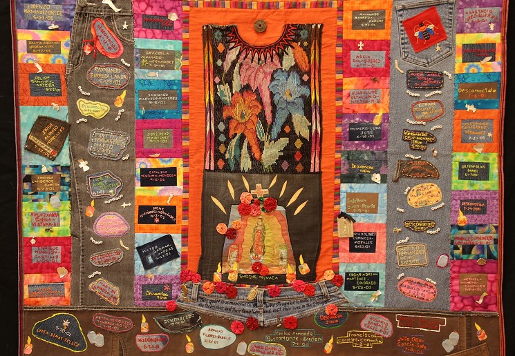 Explore quilts stitched with compassion at Tempe History Museum. - MIGRANT QUILT PROJECT