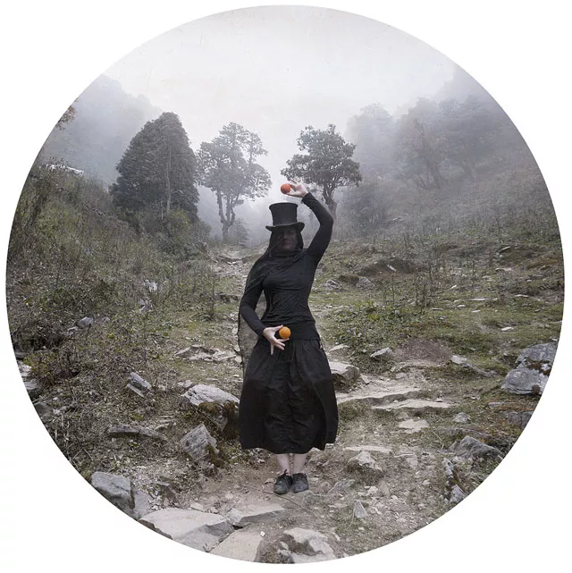 Kahn/Selesnick, Quantum Augury, 2017, archival inkjet print, 10” x 10”, Edition of 5. - COURTESY OF LISA SETTE GALLERY.