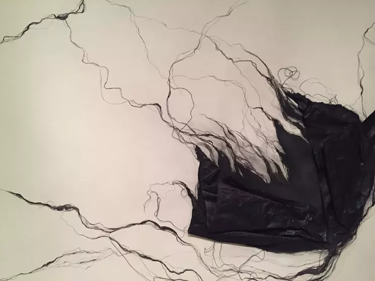 See work by Michelle Terry-Helmick and additional artists at Coe House in Roosevelt Row. - MICHELLE TERRY-HELMICK