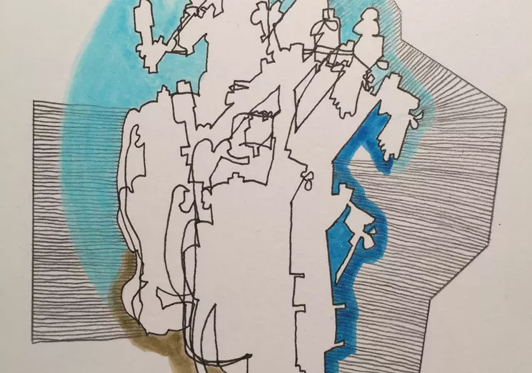 See work by Jen Urso presented by Rhetorical Galleries in a shipping container gallery in Roosevelt Row. - JEN URSO