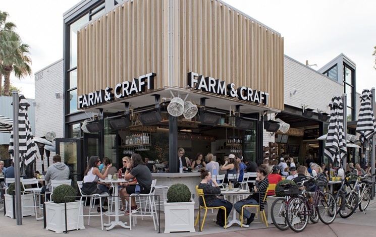 Farm & Craft will be offering free cold brew with food purchases during select morning hours this month. - JACKIE MERCANDETTI