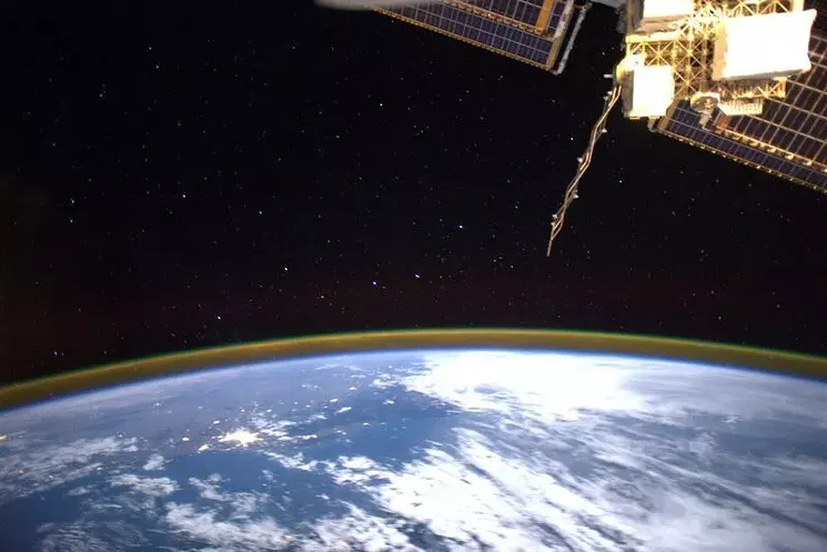Earth as captured by astronaut Terry Virts, who'll be at the Mesa Arts Center on Wednesday, October 18. - COURTESY OF TERRY VIRTS