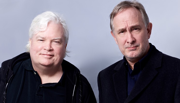 TV’s Frank and Dr. Clayton Forrester, i.e. Frank Conniff and Trace Beaulieu, will be riffing movies at the Alamo Drafthouse. - COURTESY OF THE MADS