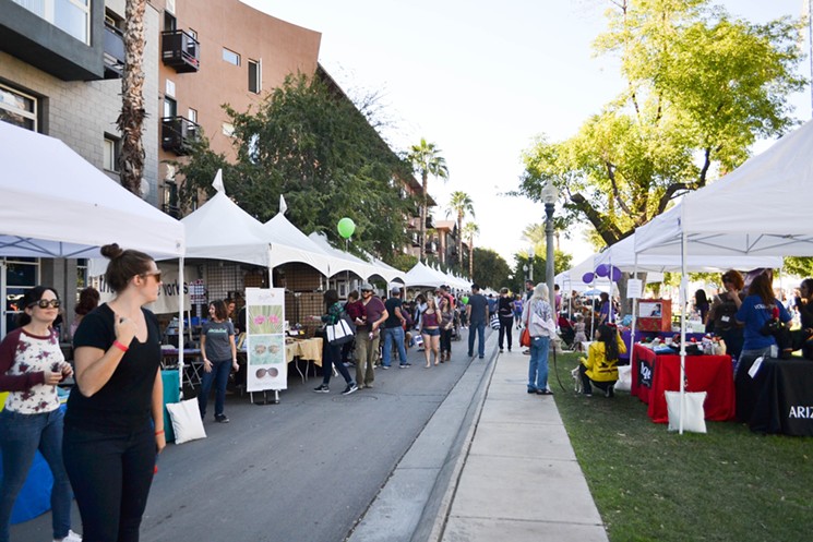 The Arizona Fall Festival celebrates local goods and services. - ALEXANDRA GASPAR