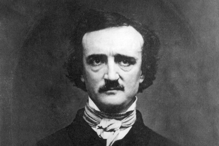 The late Edgar Allan Poe. - EDWIN H. MANCHESTER/VIA WIKIMEDIA COMMONS