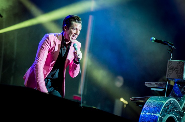 The Killers closed out Saturday night at the 2017 Lost Lake Festival. - MELISSA FOSSUM
