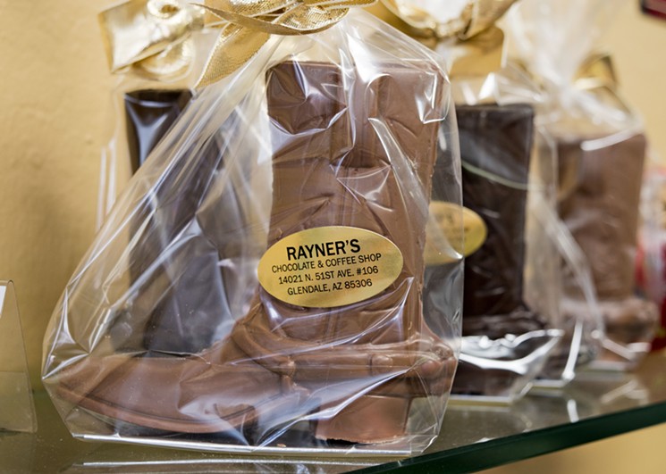 Rayner's chocolate. - JACKIE MERCANDETTI