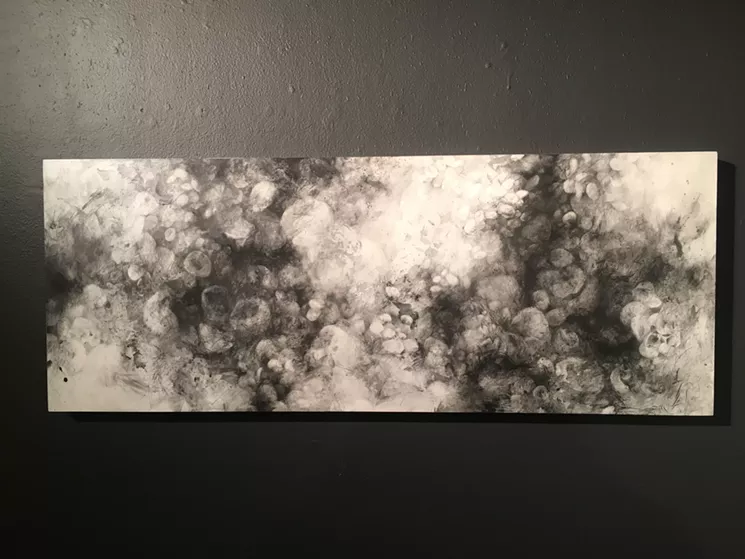Work by Jessica Palomo previously exhibited at ASU Harry Wood Gallery. - JESSICA PALOMO/PHOTO BY LYNN TRIMBLE