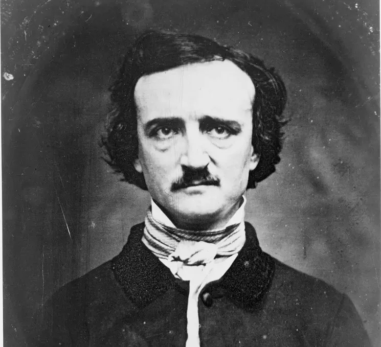 Not a bad photo considering the subject had just overdosed on laudanum and was a year away from death. 168 years later, he appears in Poe-ssessed!. - PD-US