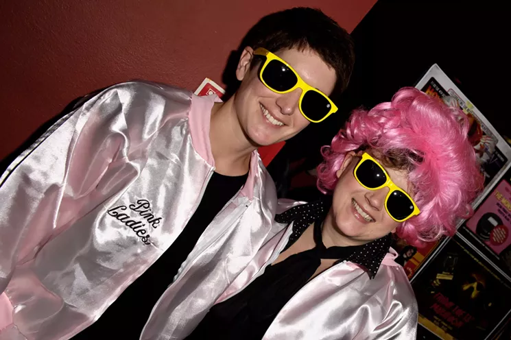 Look at them, they’re not Sandra Dee: Fans have fun at Sing-a-Long-a Grease. - SCOTTSDALE CENTER FOR THE PERFORMING ARTS