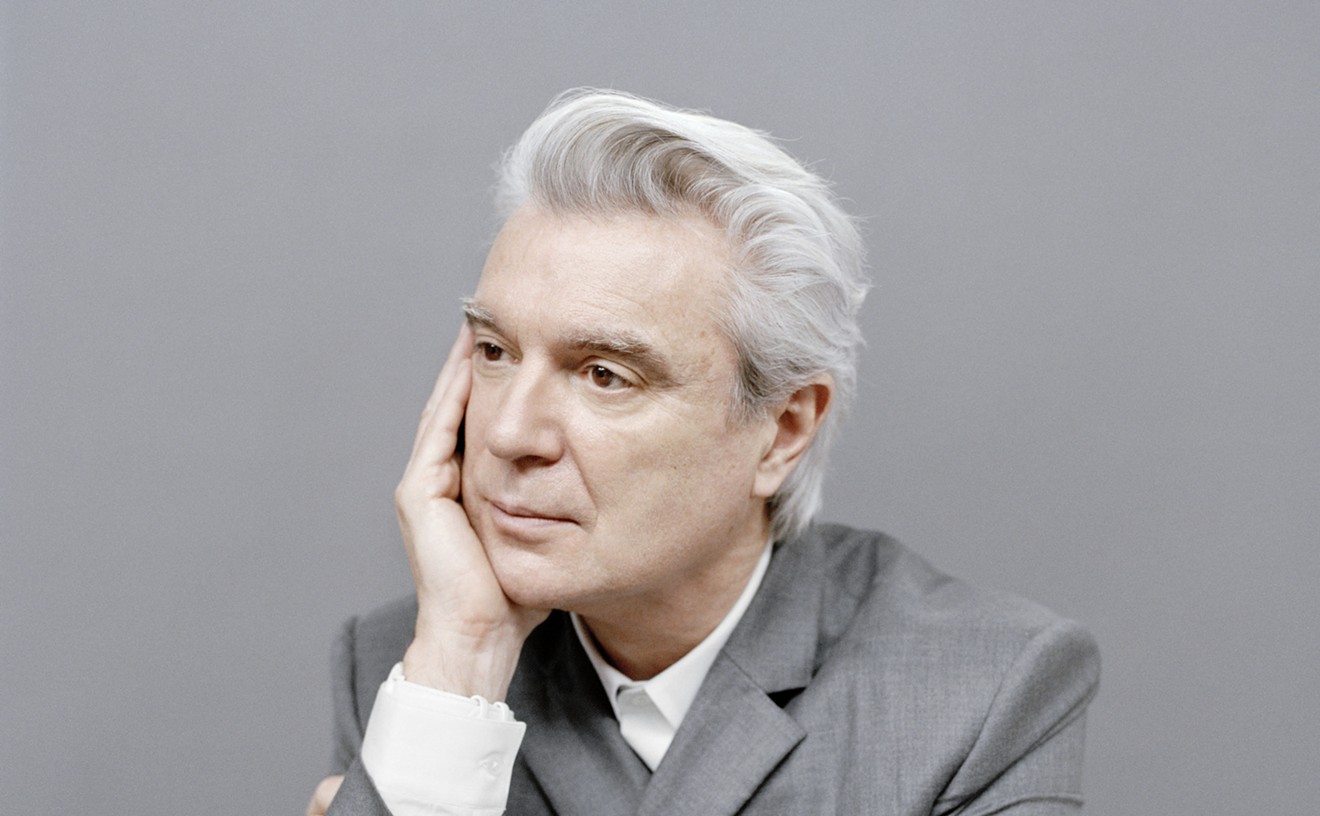 David Byrne will be burning down the house in Mesa on April 19.
