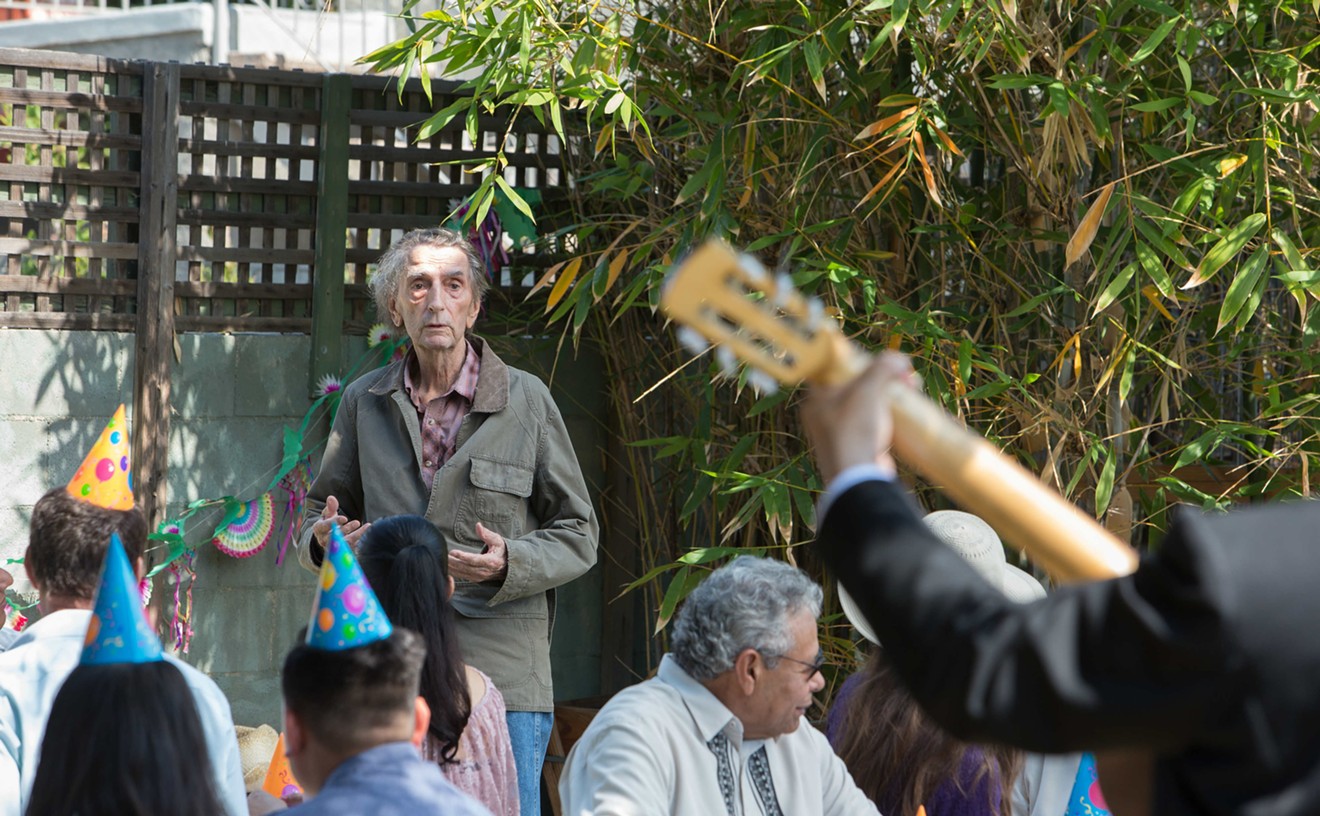 As Lucky's title character, Harry Dean Stanton plays an old salt who plods about a small desert town, with his search for meaning planted in routine.