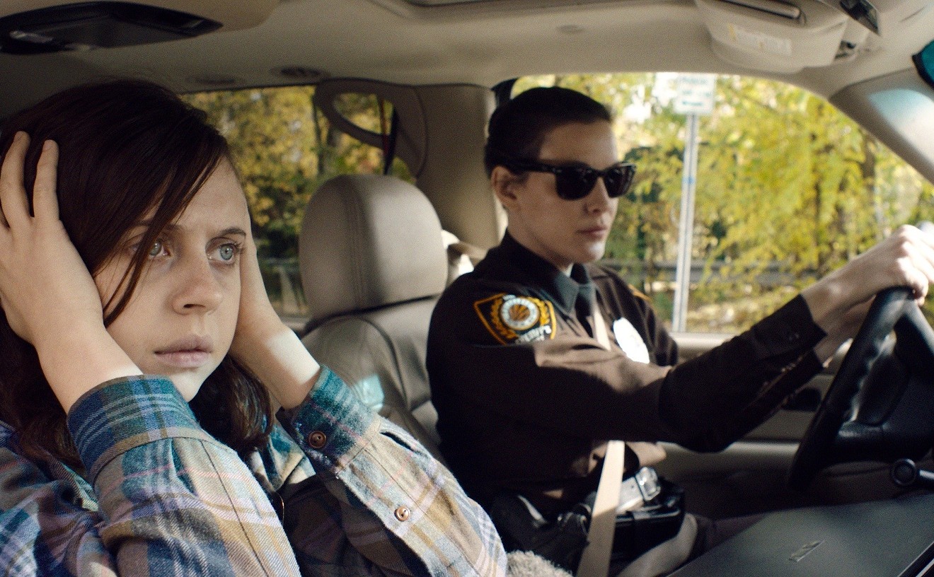 In Wildling, Bel Powley (left) plays Anna, a girl who's held captive until her teenage years, when she's sent to live with  policewoman Ellen Cooper (Liv Tyler) in a small, wooded town, where a real world existence has its own problems.