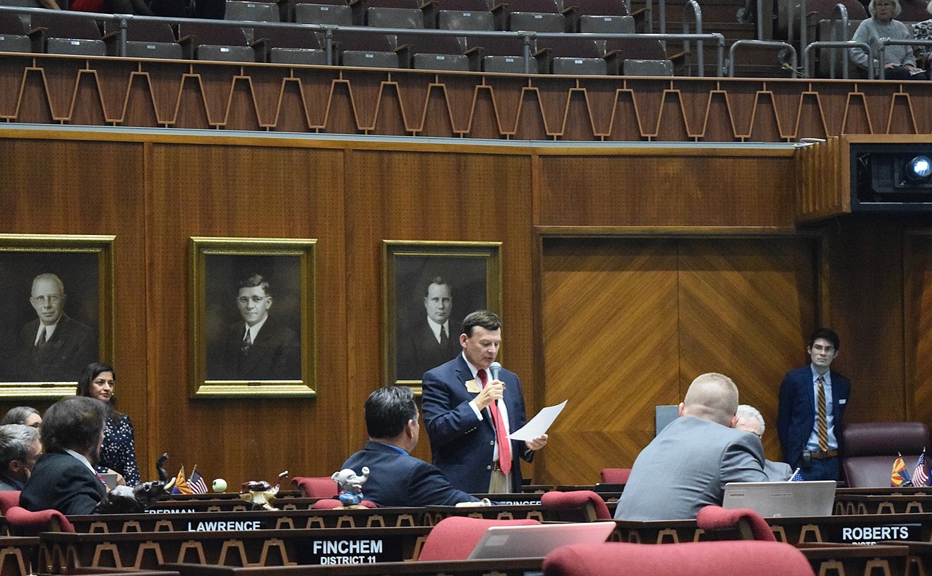 Rep. David Stringer addresses the House floor on January 24.