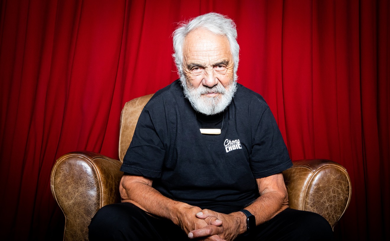 Tommy Chong at 81 — still living the dream.