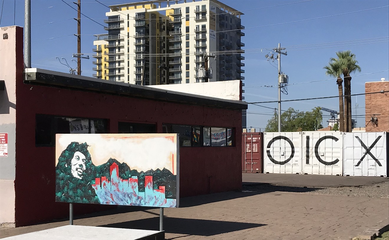 Now Xico has four shipping containers located just west of  the Evolve arts apace.