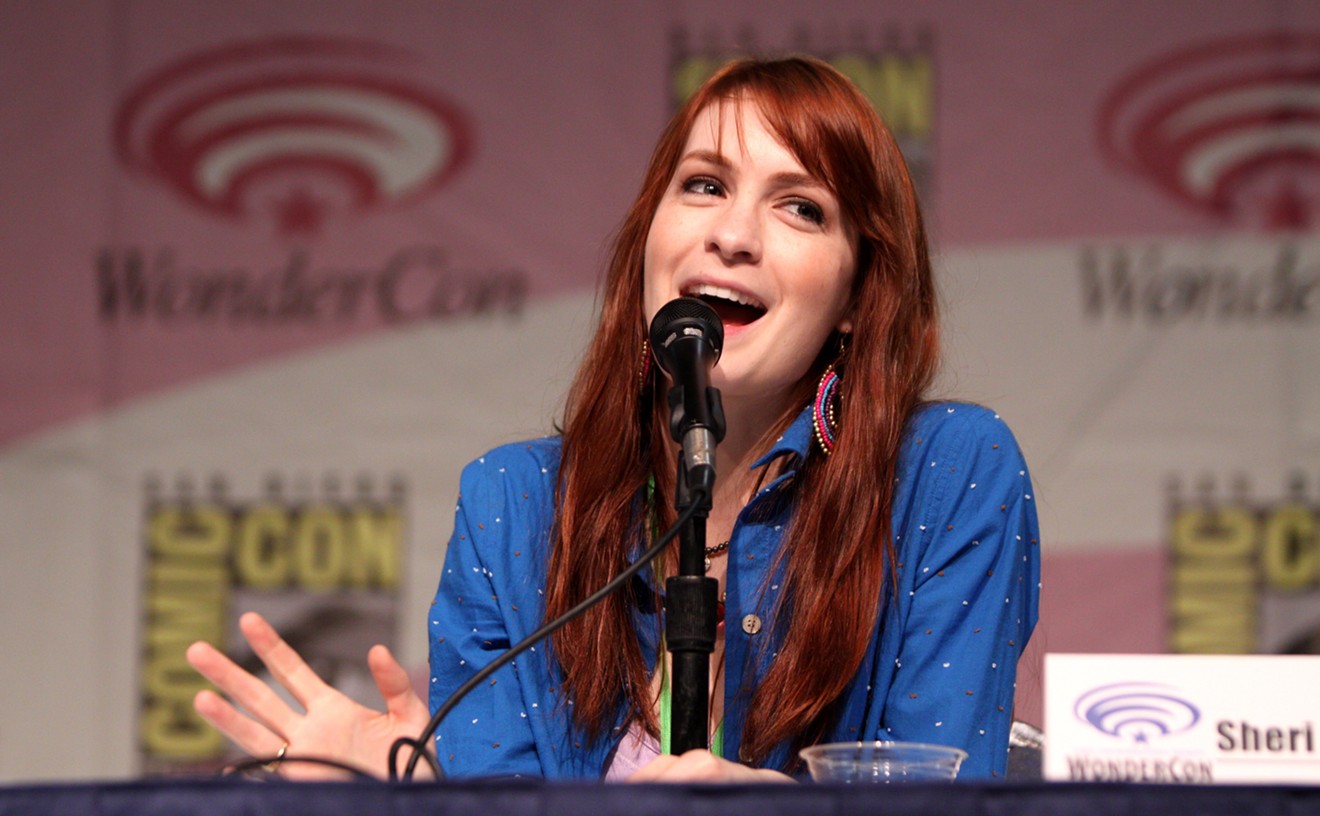 Actress and geek icon Felicia Day.