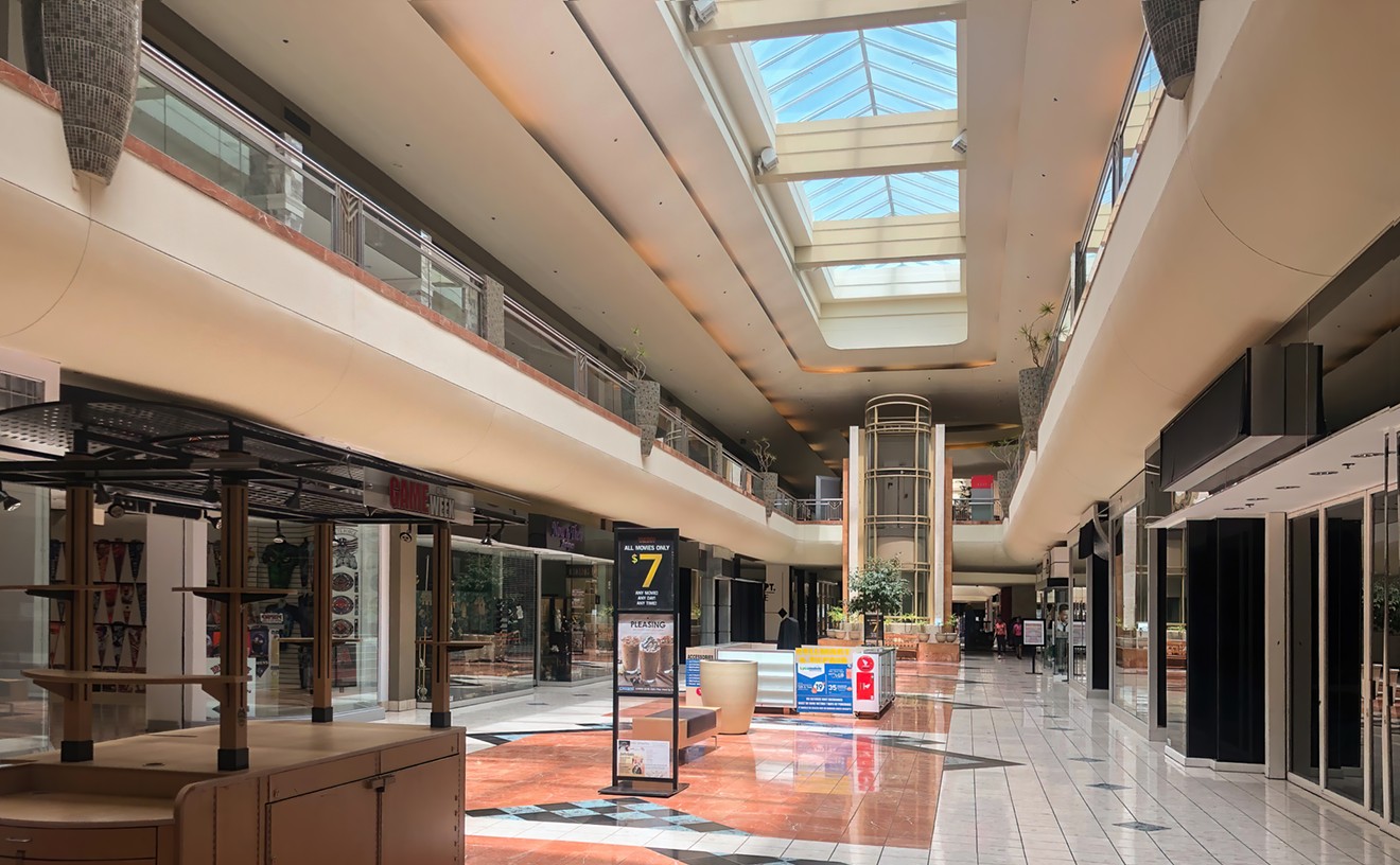 Metrocenter was a ghost town well before it officially closed, as this 2019 photo shows.