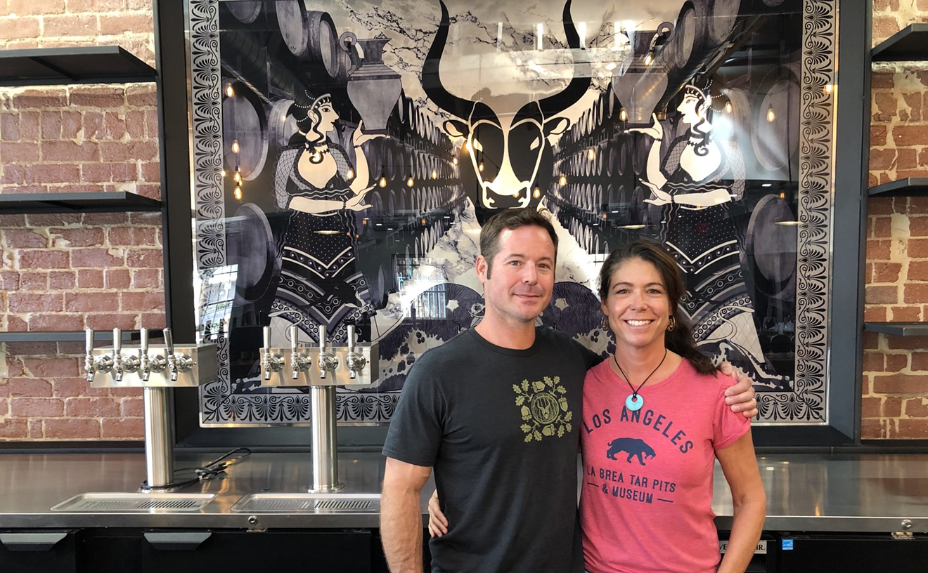 Jeff and Jen Herbert, owners of Superstition Meadery.