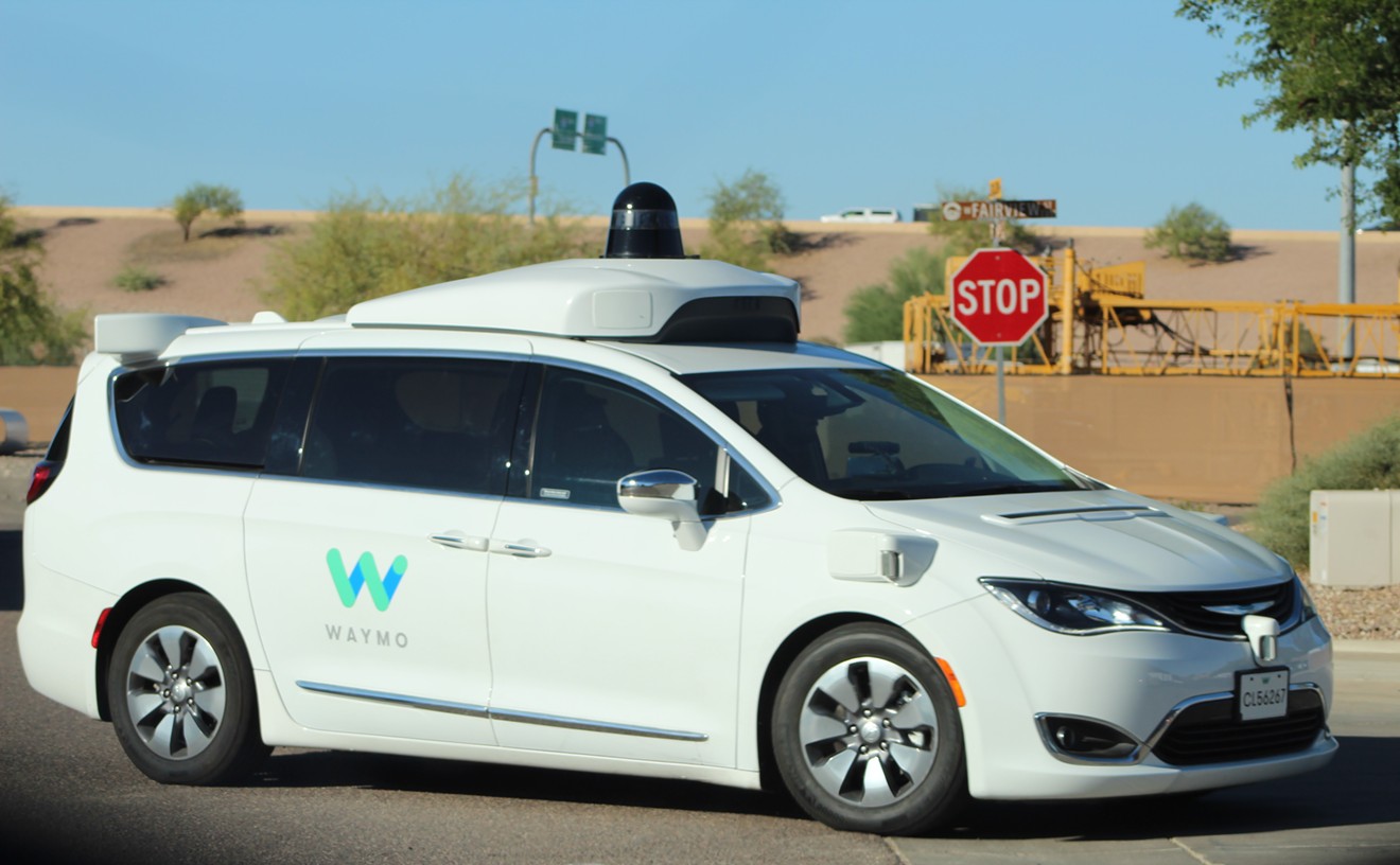 A Waymo vehicle's abrupt stop in the middle of a thoroughfare resulted in a collision in October.