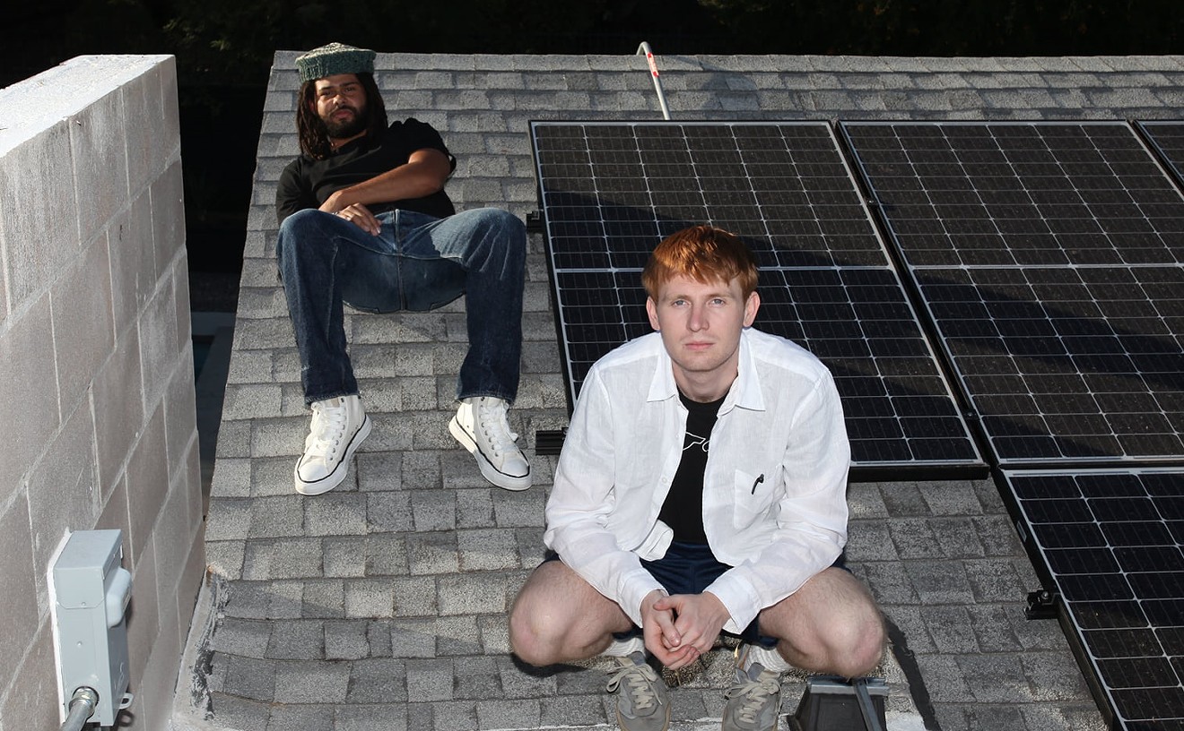 Richie With A T (left) and Parker Corey (right) of Injury Reserve.