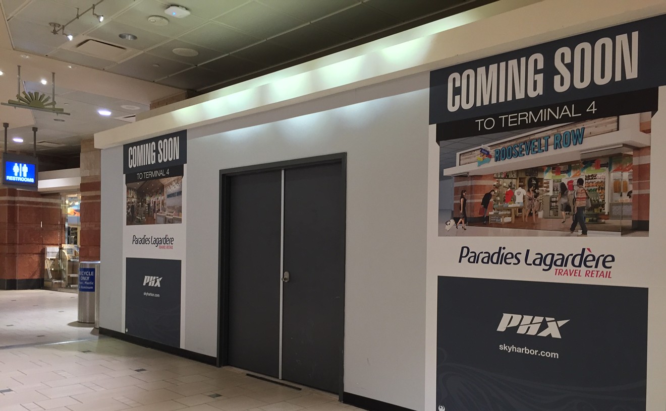 Local shops will open storefronts at Sky Harbor Airport's Terminal 4 in 2017.