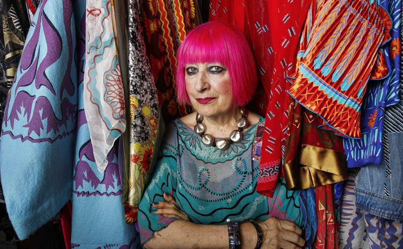 Sarah Jessica Parker, Jacqueline Kennedy Onassis, Princess Diana, Elizabeth Taylor, Paris Hilton, and other notables have worn the work of British fashion icon Zandra Rhodes. See her new looks at SFW on Thursday, March 2, at 7:30 p.m. at the Mercedes-Benz of Scottsdale car showroom.