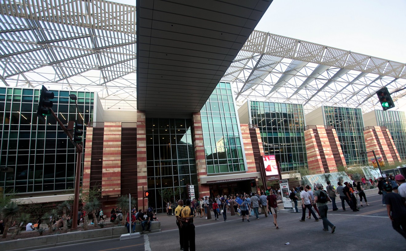 The Phoenix Convention Center, site of Phoenix Comicon.