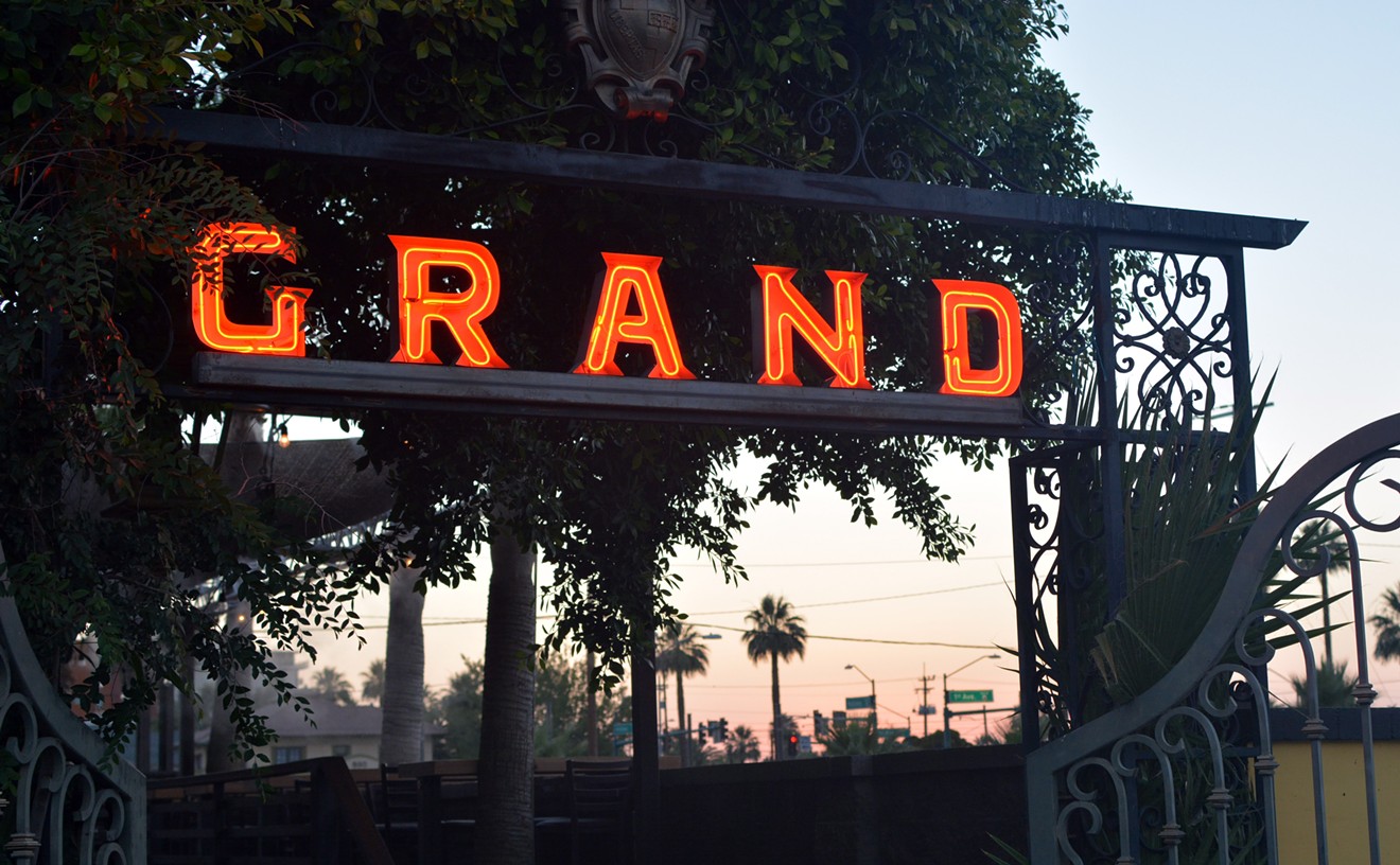 The Grand has a cozy feel, and good food, 24 hours a day.