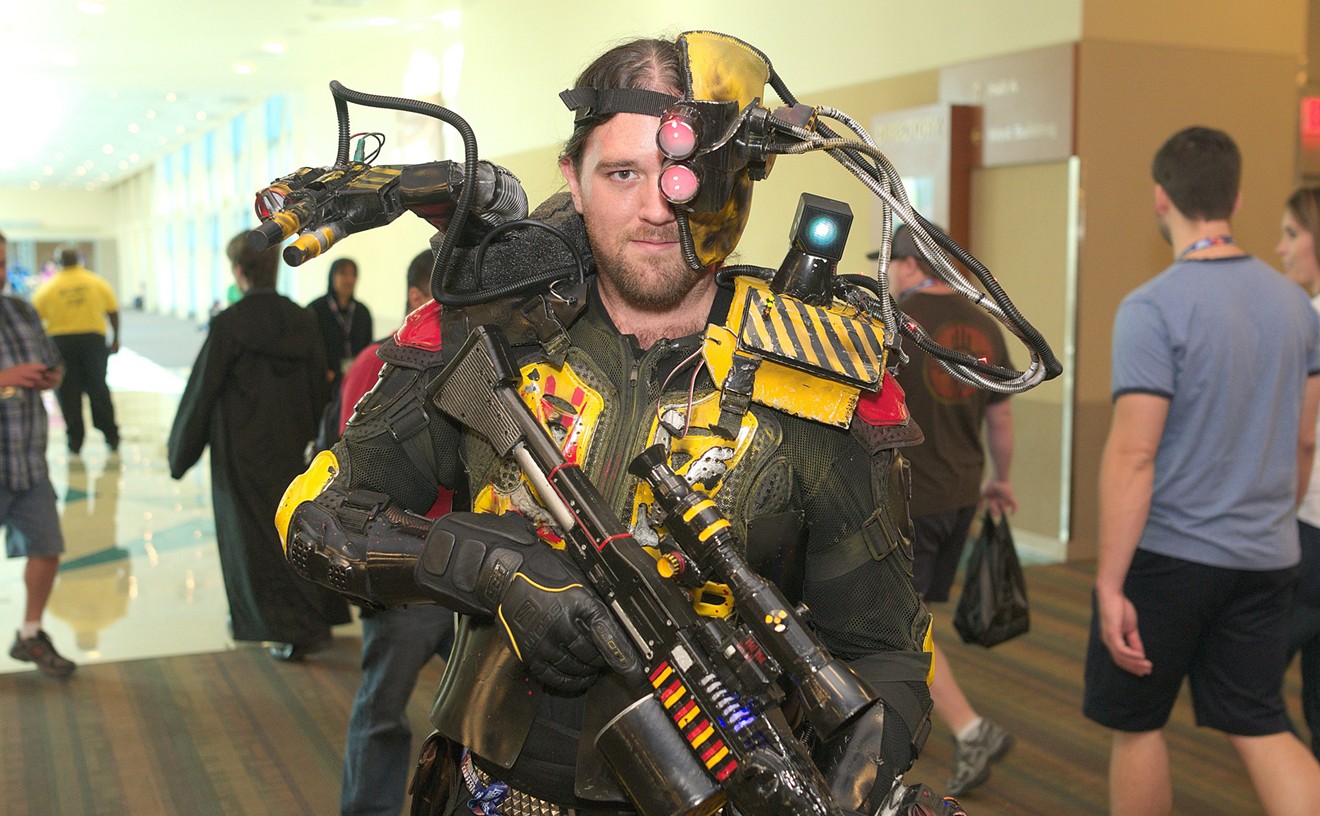 A local cosplayer at Phoenix Comicon 2015.