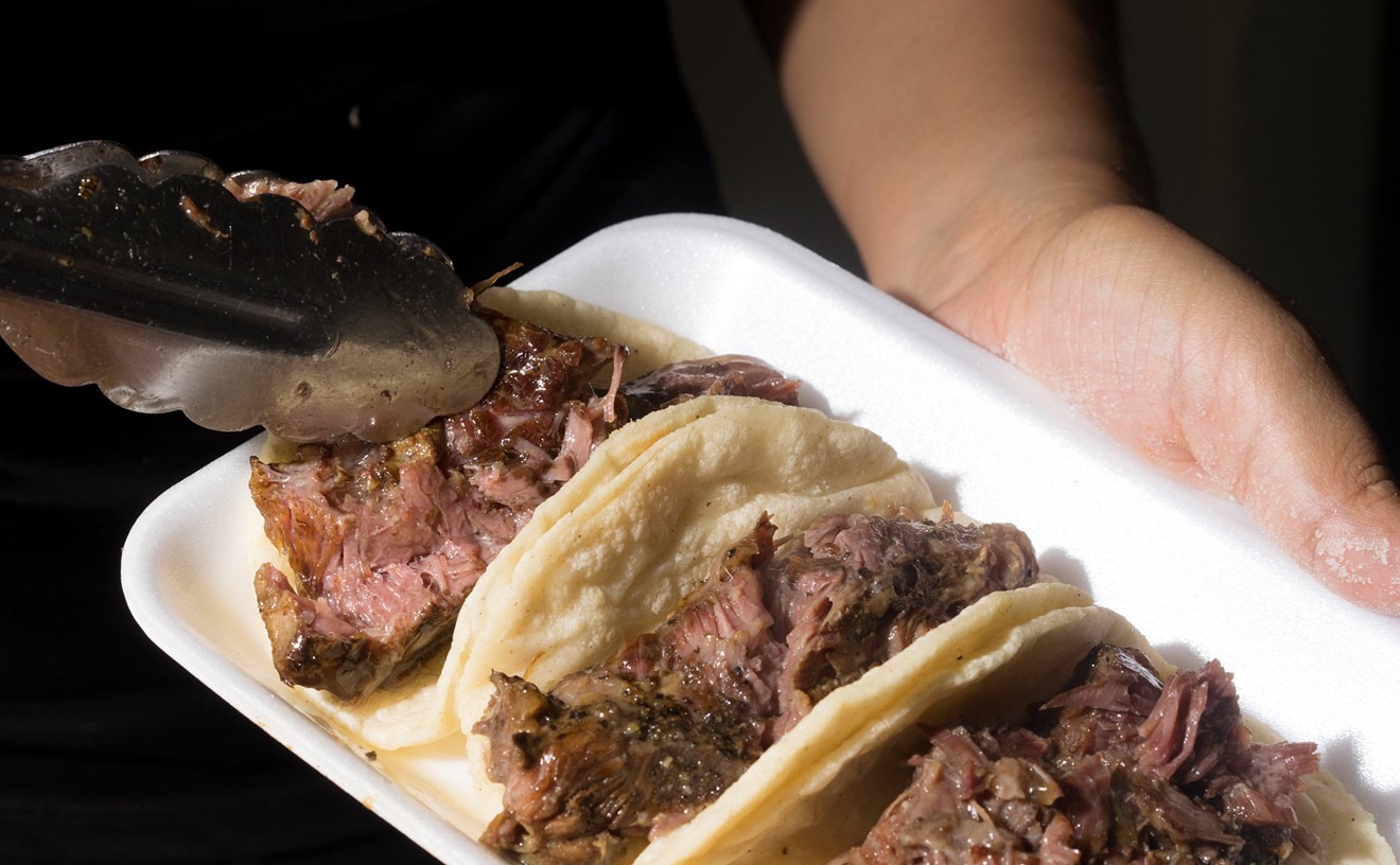 Unlike most barbacoa around town, the kind at Chiwas has yet to completely fall apart.