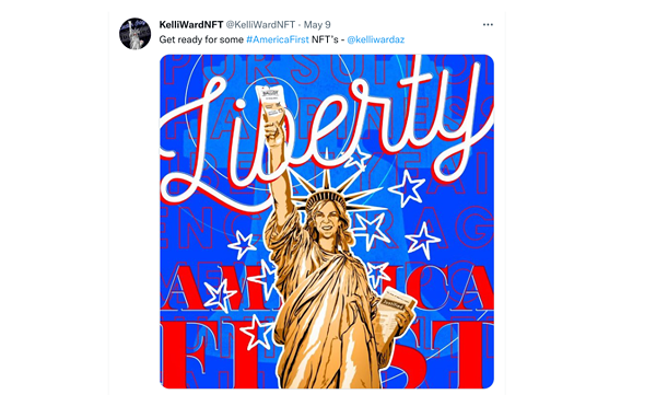 GOP Chairwoman Kelli Ward Is Selling NFTs Now