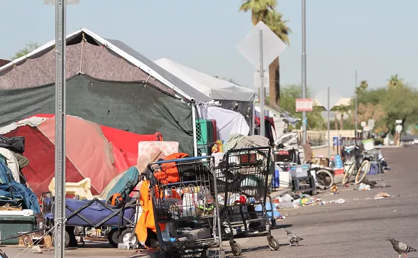 Phoenix Prepares to Restart Controversial Cleanups of Homeless Encampment