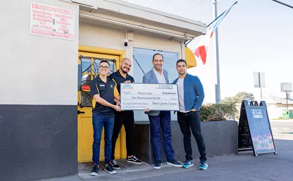 Ahead of the Super Bowl, 5 Hispanic-Owned Businesses Earned Giant Checks and a Celebrity Visit